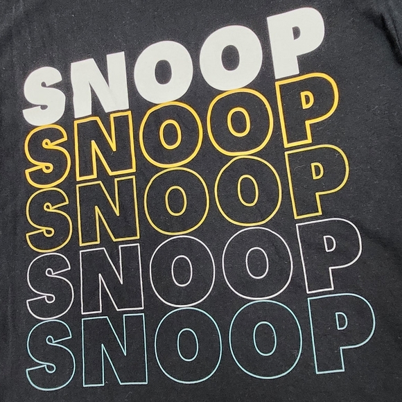 Snoop Dog Black 100% Cotton Soft Style Gildan Tee Shirt. Large - Picture 2 of 6